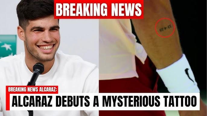Carlos Alcaraz Tattoo